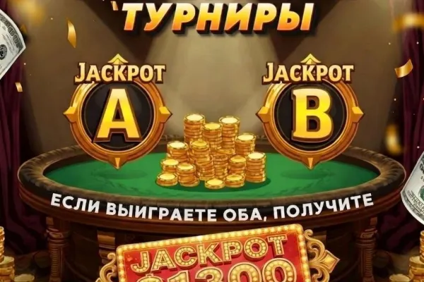 Джекпот‑турниры Jackpot A и B: играй два МТТ и забирай бонусы