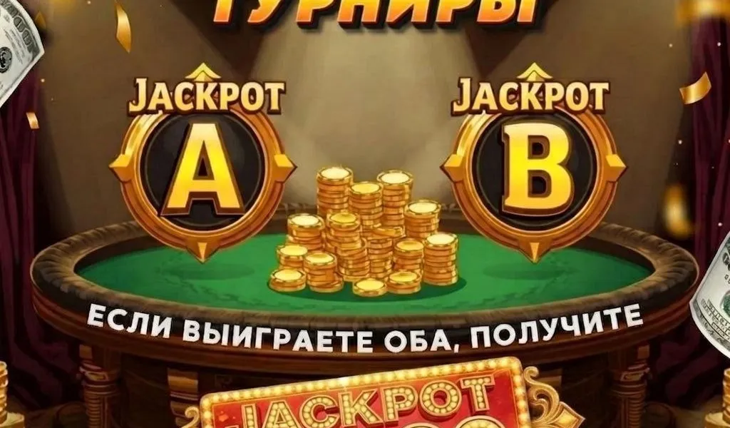 Джекпот‑турниры Jackpot A и B: играй два МТТ и забирай бонусы